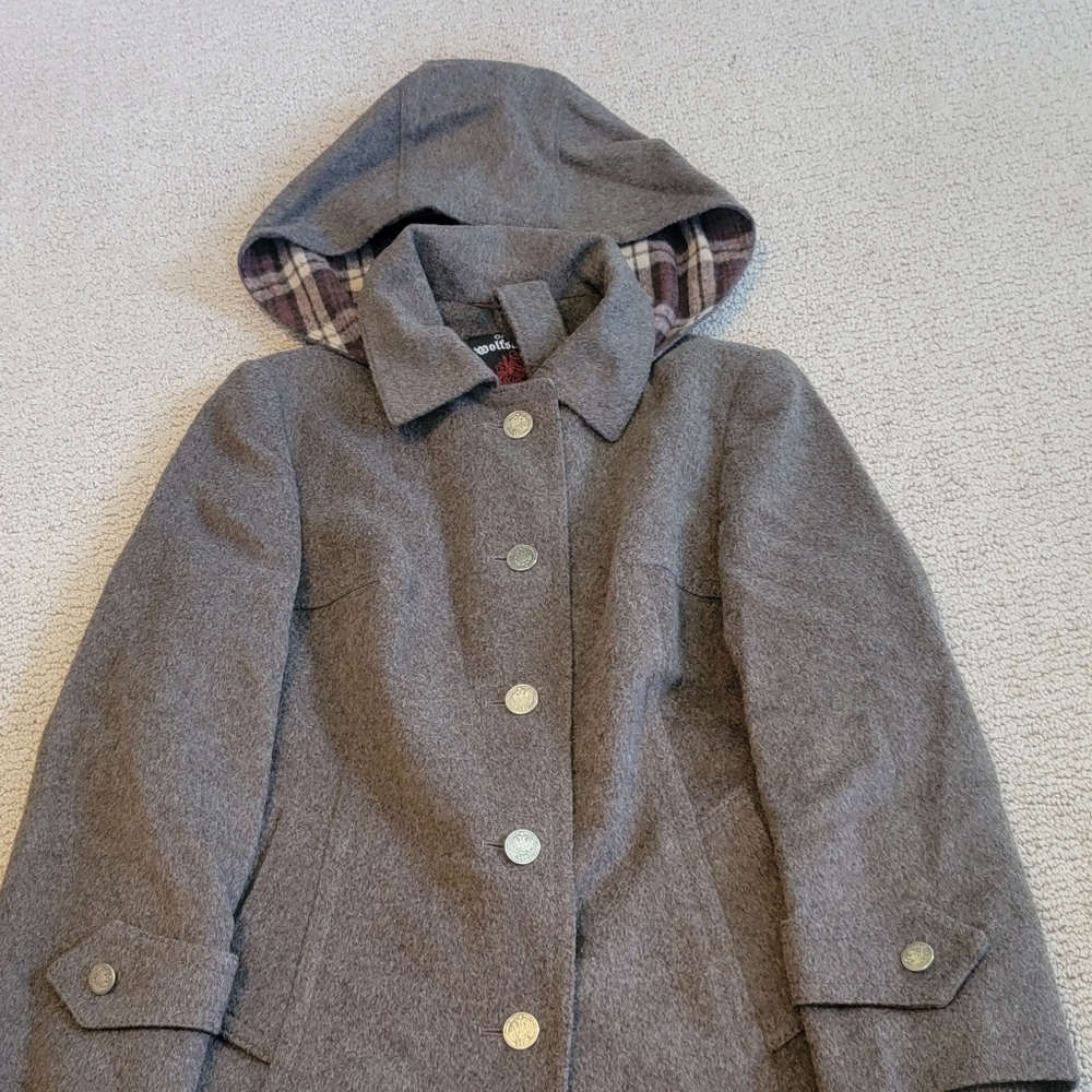 Vintage Wolfstaedter Loden Wool Coat